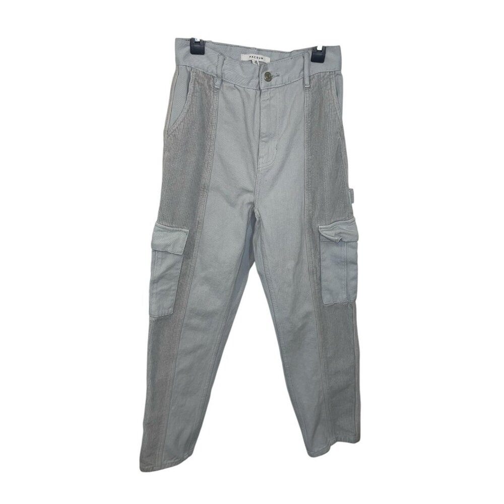 PACSUN Women's Size 25 100% Cotton Carpenter Corduroy Panel Jeans